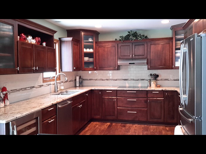 modern style custom kitchen